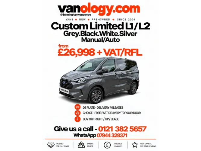 2026 Ford Transit Custom photo 1