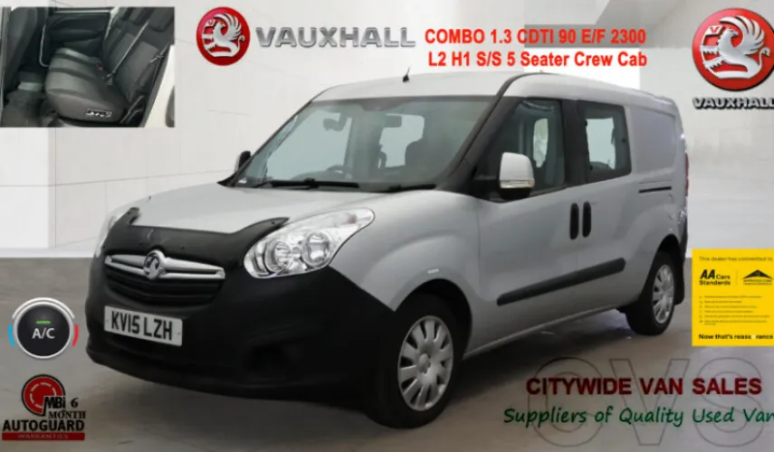 2015 Vauxhall 2015/15 Combo 2300 photo 1
