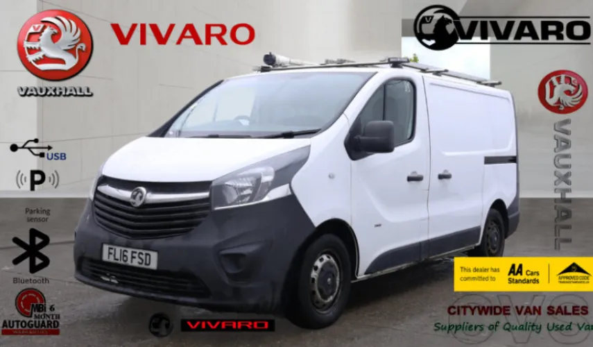 2016 Vauxhall 2016/16 Vivaro 2900 photo 1