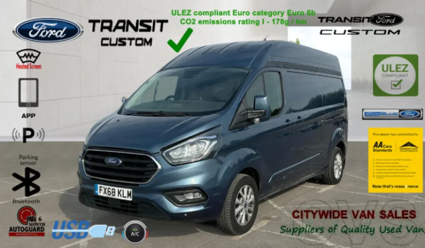 2018 Ford 2018/68 Transit Custom photo 1
